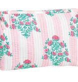 Mudpie Dahlia Pink Block Print Case