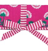 Mudpie Pink Block Print Jewelry Roll