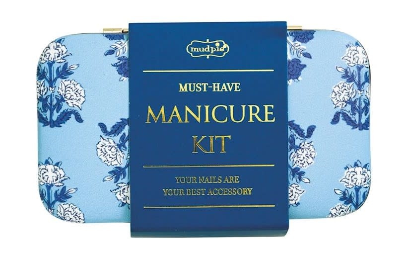 Mudpie Blue Manicure Kit
