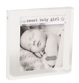 Mudpie Sweet Baby Girl Mini Acrylic Frame