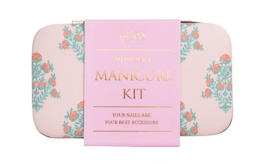 Mudpie Pink Manicure Kit