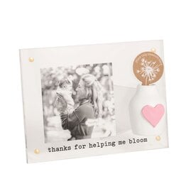 Mudpie Thanks For Helping Me Bloom Frame