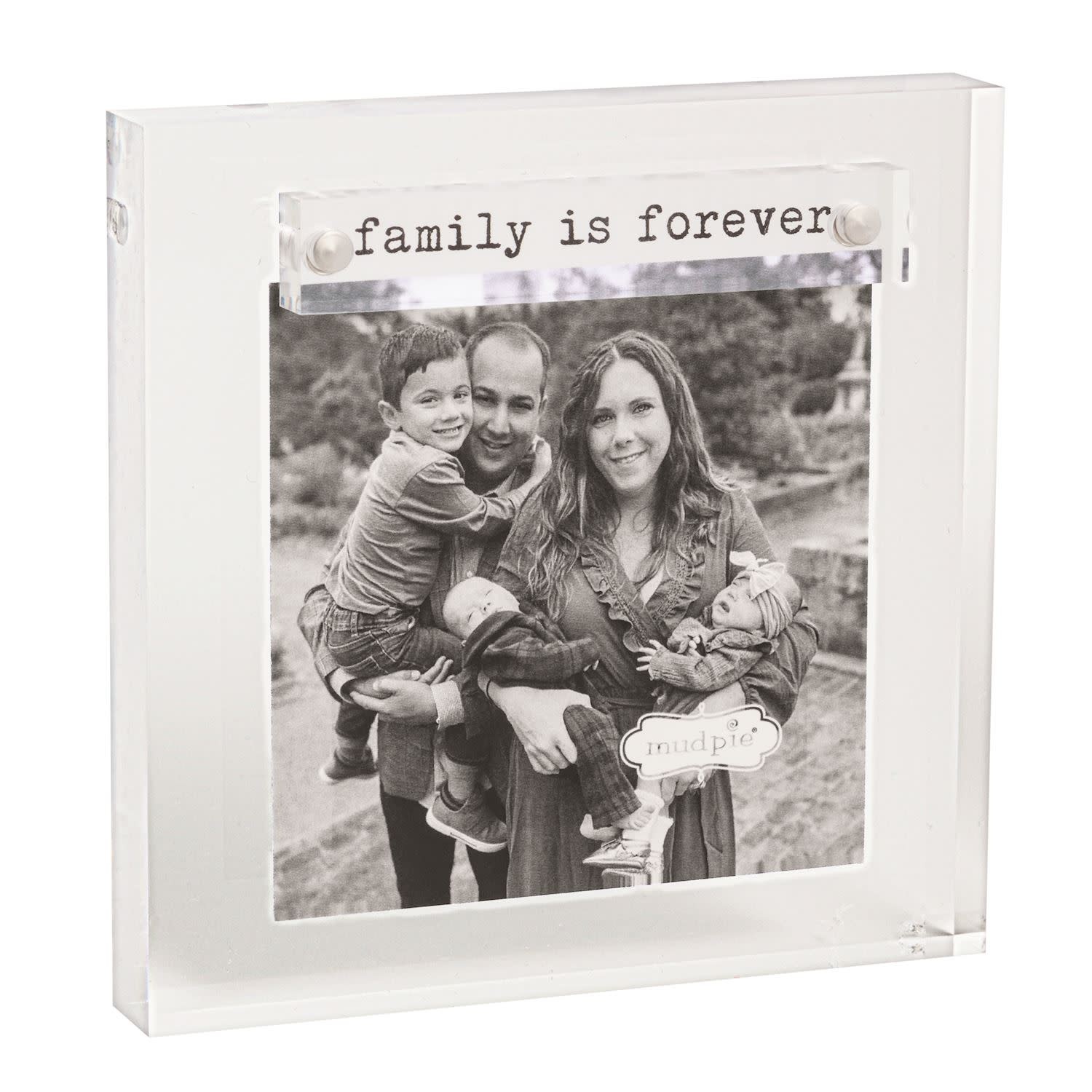 Mudpie Family Is Forever Mini Acrylic Frame