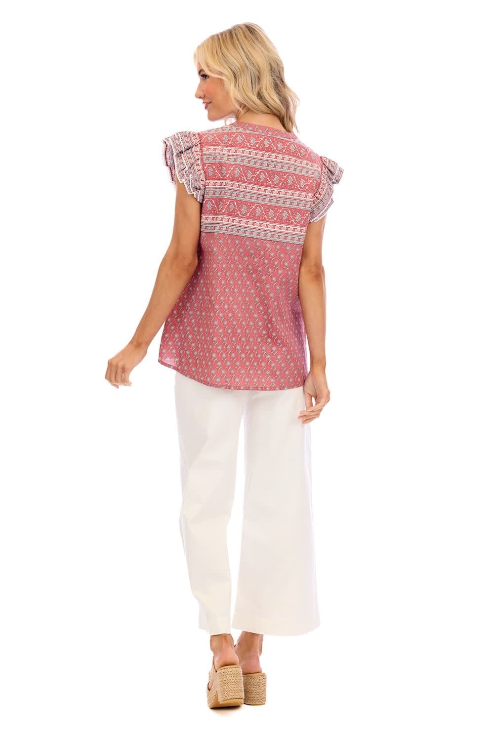 Mudpie Marina Flutter Top Medium