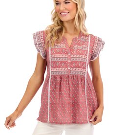 Mudpie Marina Flutter Top Medium