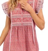 Mudpie Marina Flutter Top Medium