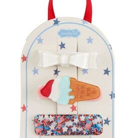 Mudpie Bow Fourth Hair Clips