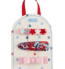 Mudpie Stars Fourth Hair Clips