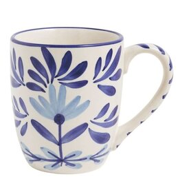 Mudpie Blue Flower Mug