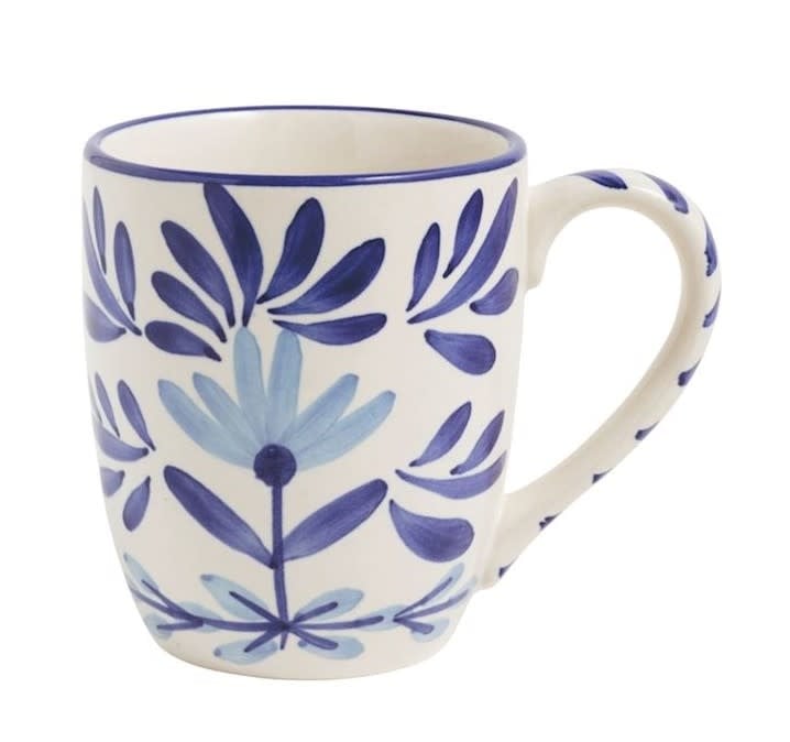Mudpie Blue Flower Mug