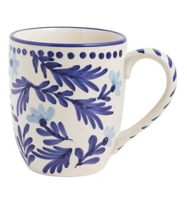Mudpie Blue Vine Mug