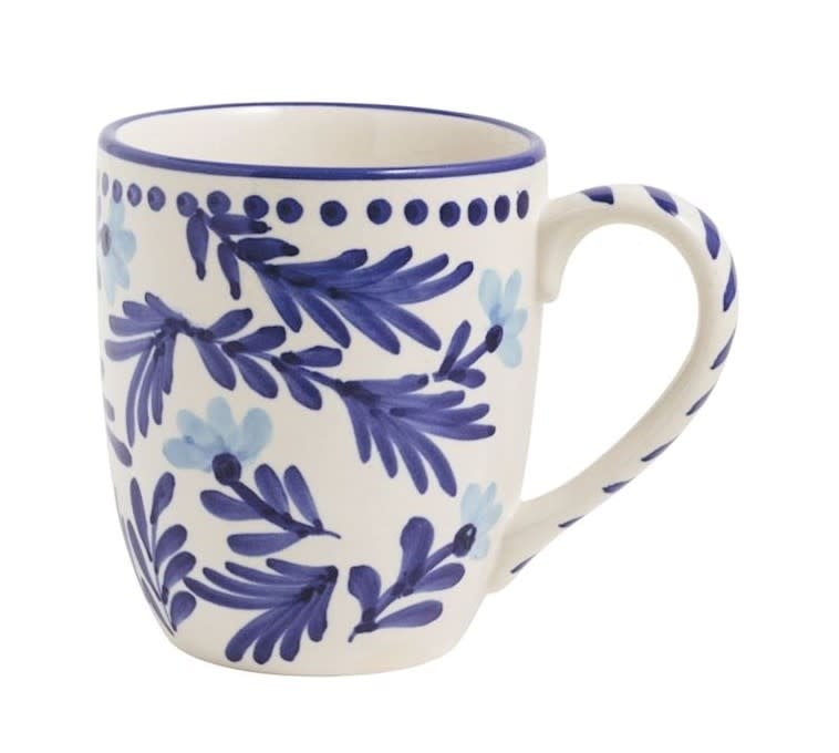 Mudpie Blue Vine Mug
