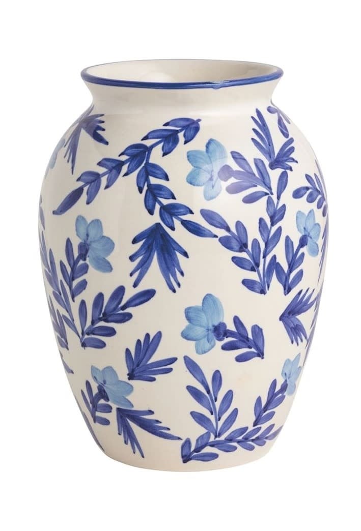Mudpie Blue Vine Large Vase