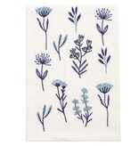 Mudpie Blue All Over Flower Towel