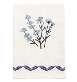 Mudpie Blue Flower Bundle Towel