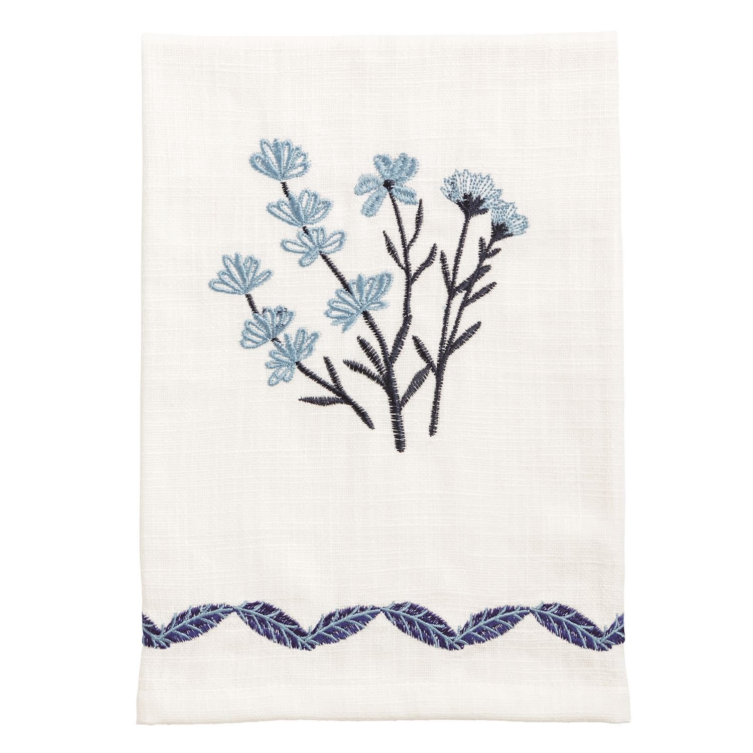 Mudpie Blue Flower Bundle Towel