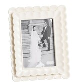 Mudpie Large Scalloped Frame