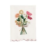 Mudpie Bouquet Embroidered Mom Towel