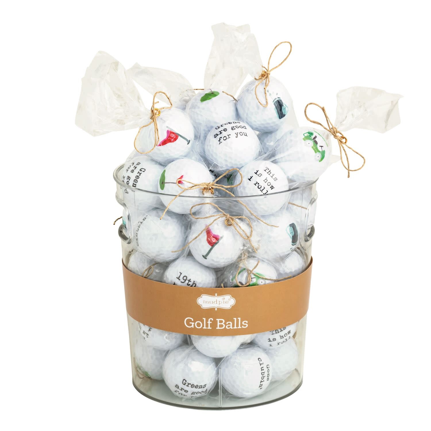 Mudpie Golf Ball Set of 2 (various)
