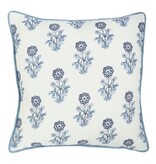Mudpie Block Print Pattern Pillow