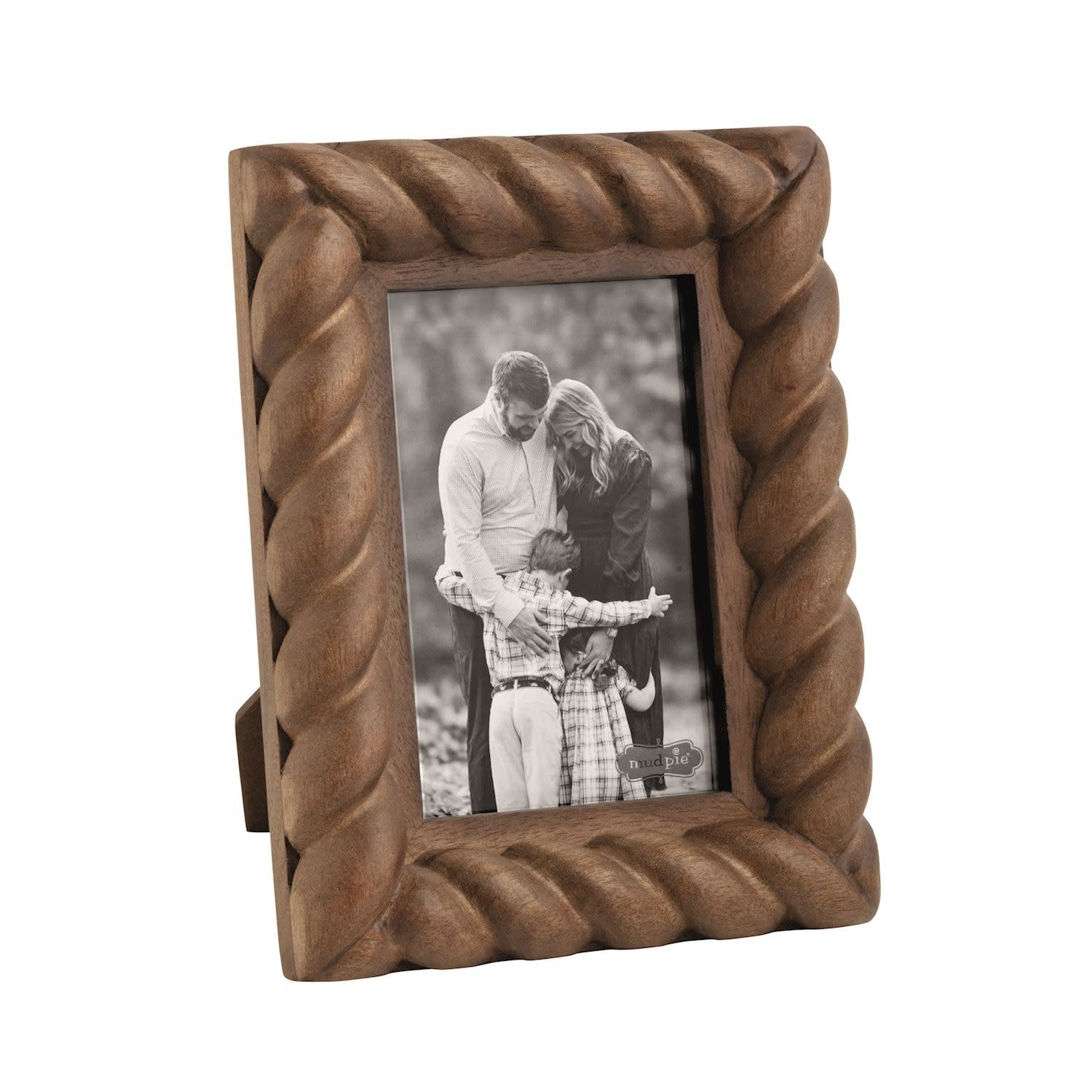 Mudpie 4x6 Twisted Wood Frame