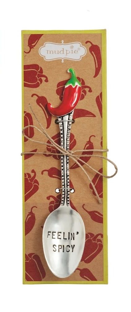 Mudpie Pepper Enamel Salsa Spoon