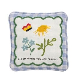 Mudpie Embellished Bloom Pillow