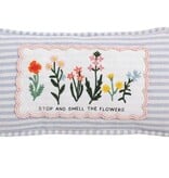 Mudpie Embellished Smell The Pillow