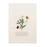 Mudpie Mind Embroidered Garden Towel