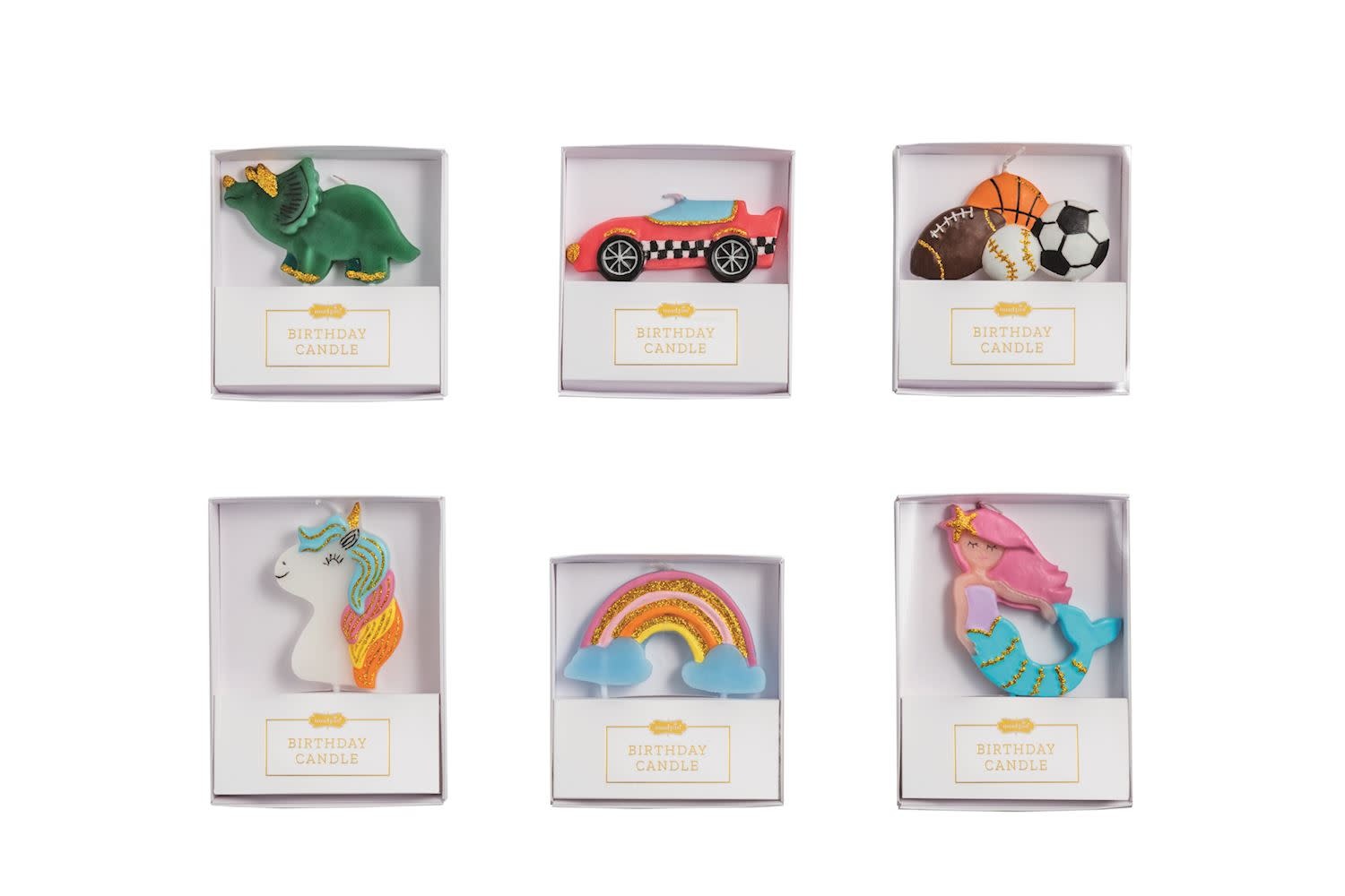 Mudpie Kids Figural Birthday Candle (choice of 6 designs)