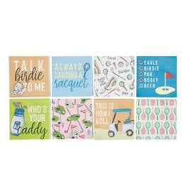 Mudpie Tennis -or- Golf Napkin Set (various)