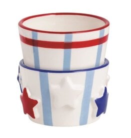 Mudpie Stars Stripe Americana Ramekin