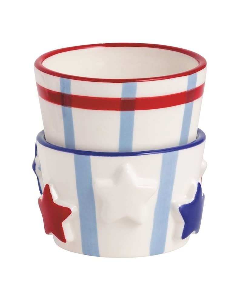Mudpie Stars Stripe Americana Ramekin