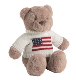 Mudpie Liberty The Bear Sweater Plush Pal
