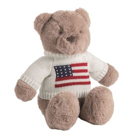 Mudpie Liberty The Bear Sweater Plush Pal