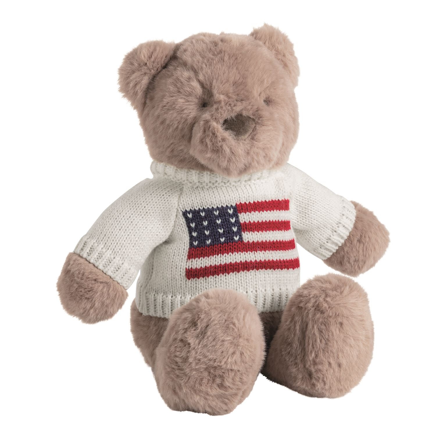 Mudpie Liberty The Bear Sweater Plush Pal