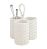 Mudpie Woven Stoneware Utensil Holder