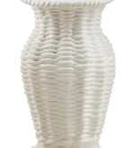 Mudpie Woven Bud Ceramic Vase