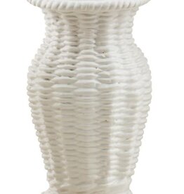 Mudpie Woven Bud Ceramic Vase