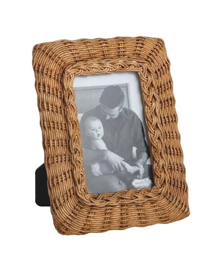 Mudpie Small Resin Woven Frame