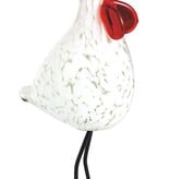 Mudpie Tall Glass Chicken