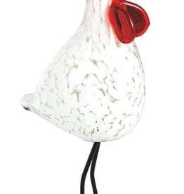 Mudpie Tall Glass Chicken