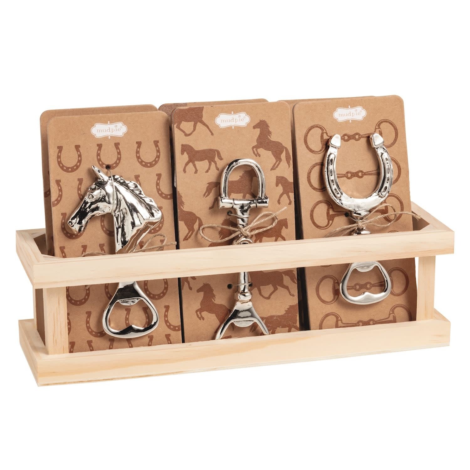 Mudpie Horse Metal Bottle Opener (choice of 3 styles)