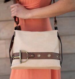 Liz Soto Anna Almond Crossbody Handbag