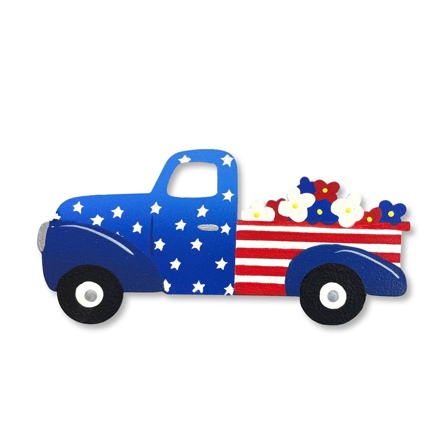 Roeda Studio Patriotic Truck Magnet