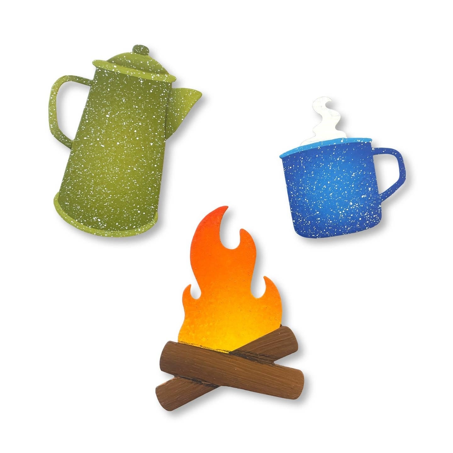 Roeda Studio Bonfire Magnets S/3