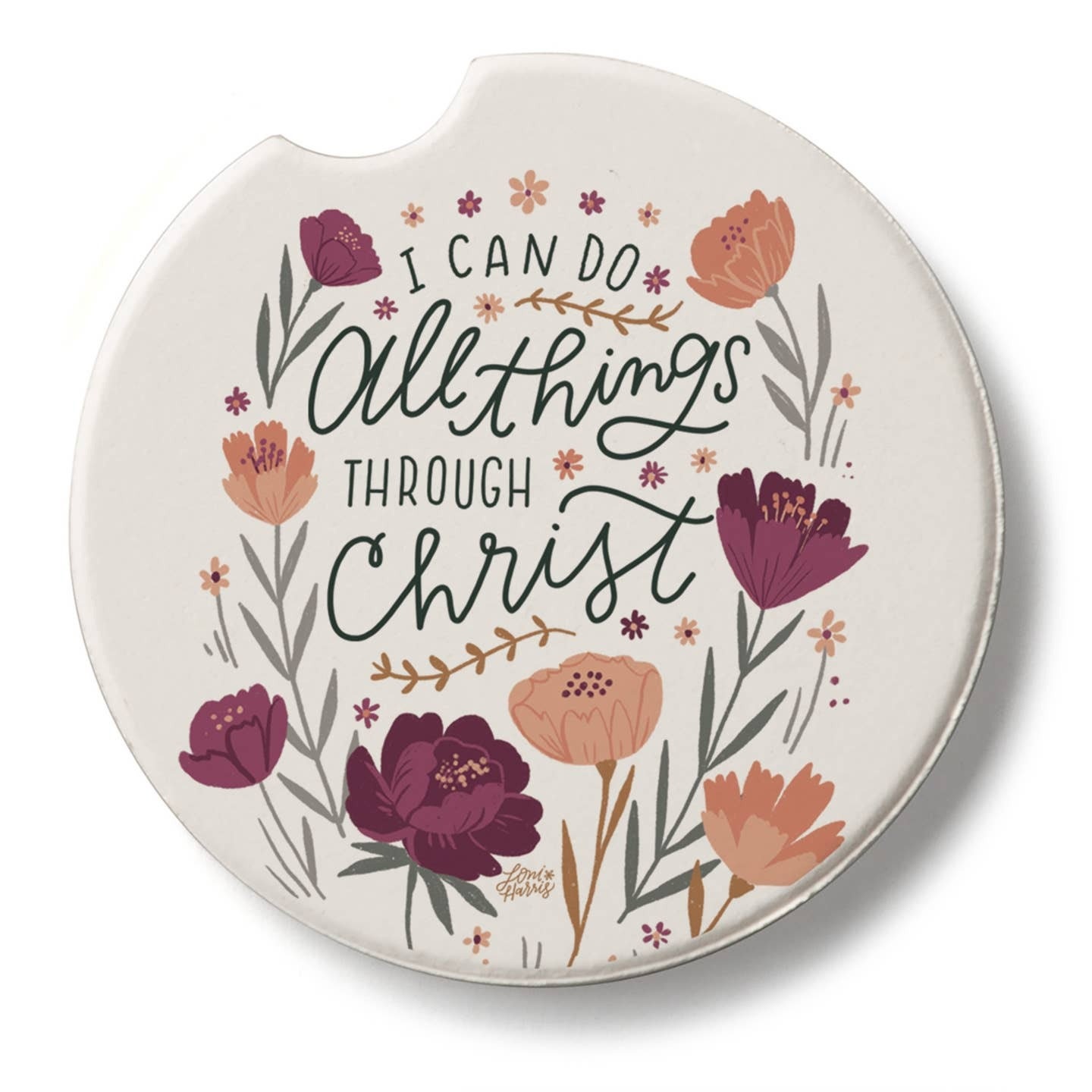 CounterArt and Highland Home All Things Stone Car Coaster