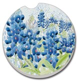 CounterArt and Highland Home Bluebonnet Field Stone Car Coaster
