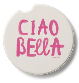 CounterArt and Highland Home Ciao Bella Stone Car Coaster