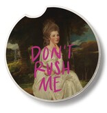 CounterArt and Highland Home Don't Rush Me Stone Car Coaster